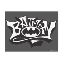Batman Graffiti Name Post Card