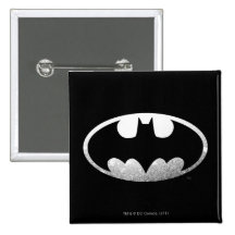 Batman Grainy Logo Buttons