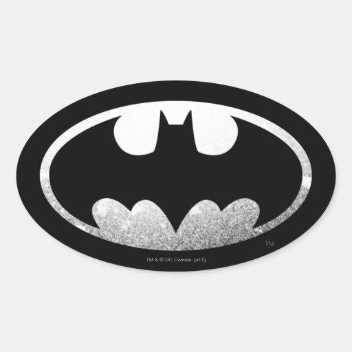 Batman Grainy Logo Sticker