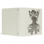 Batman Graphic Novel Pencil Sketch 2 Vinyl Binder