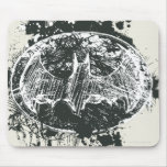 Batman Grunge Splatter Sketch Mouse Pads