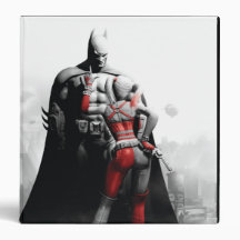 Batman & Harley 3 Ring Binders