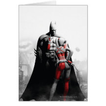 Batman & Harley Card