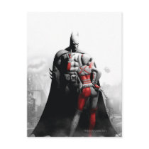 Batman & Harley Post Card