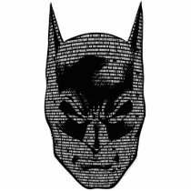 batman, bruce wayne, batman mantra, batman saying, dc comics, dark knight, bat man, Photo Sculpture with custom graphic design