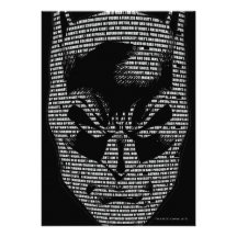 Batman Head Mantra Invites