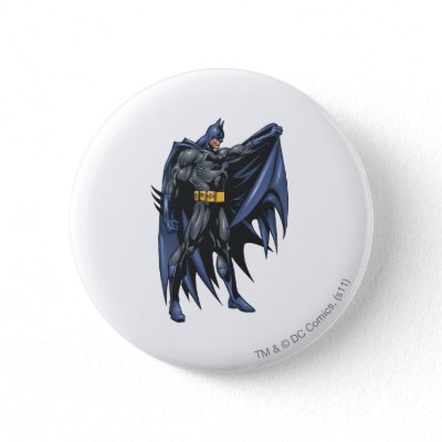 Batman holds cape - side buttons