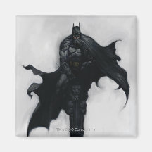 Batman Illustration Fridge Magnet