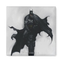 Batman Illustration Fridge Magnet