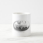 Batman Insignia Drawing Coffee Mugs