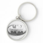 Batman Insignia Drawing Keychain