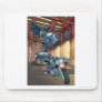 Batman & Joker - Riding Motorcycles Mouse Pads