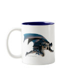 Batman Leaping Side View Mug