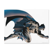 Batman Leaping Side View Post Cards