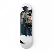 Batman Leaping Side View Skate Board