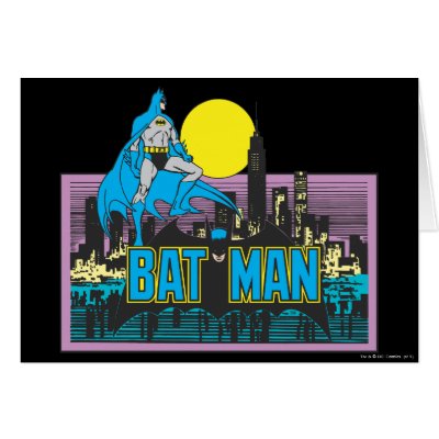 Batman & Letters cards