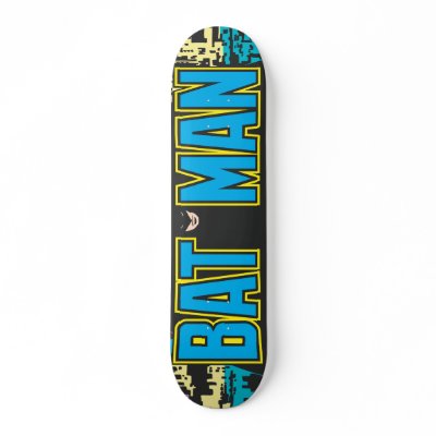 Batman & Letters skateboards
