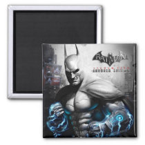 batman, arkham city, armored edition, Magnet with custom graphic design