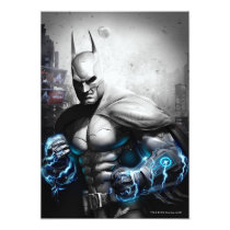 invitations, batman, arkham city, armored edition, Convite com design gráfico personalizado
