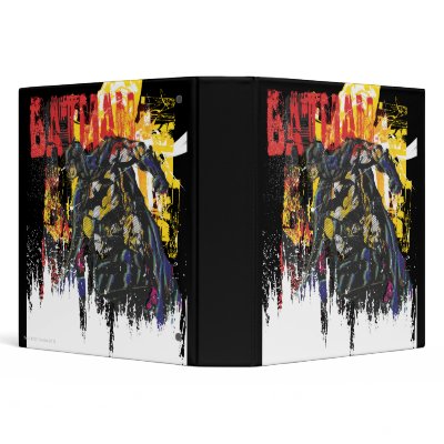 Batman Line Art Collage binders