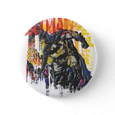 Batman Line Art Collage buttons