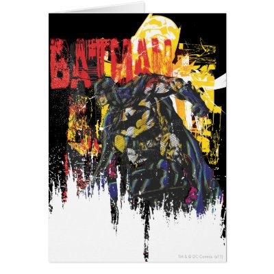 Batman Line Art Collage cards