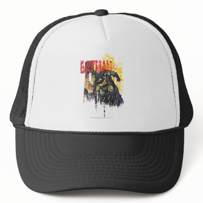 Batman Line Art Collage hats