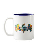 Batman Logo Neon/80s Graffiti Mug