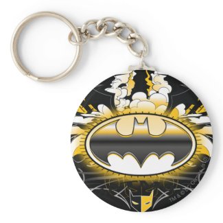 Batman Logo with Cars Key Chains