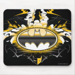 Batman Logo with Cars Mouse Pad
