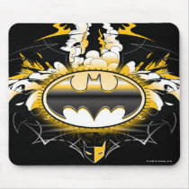 Batman Logo with Cars Mouse Pad