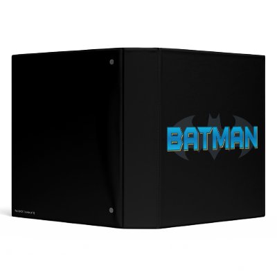 Batman Name Logo binders