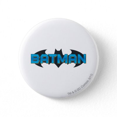 Batman Name Logo buttons