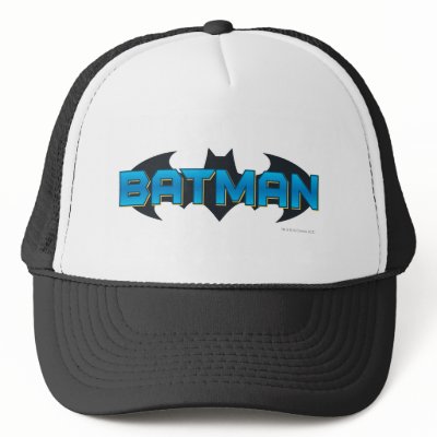 Batman Name Logo hats