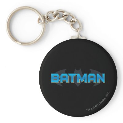 Batman Name Logo keychains