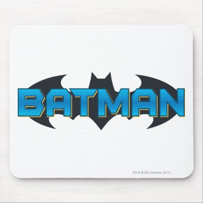 Batman Name Logo mousepads