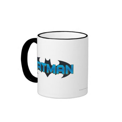 Batman Name Logo mugs