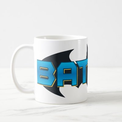 Batman Name Logo mugs