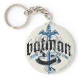 Batman Name with Sword Key Chain