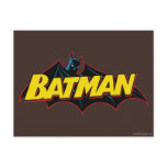 Batman Old School Logo Postcards