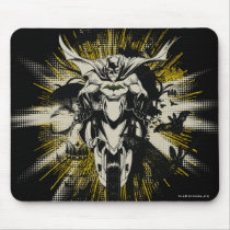 Batman on Bike Mouse Pad