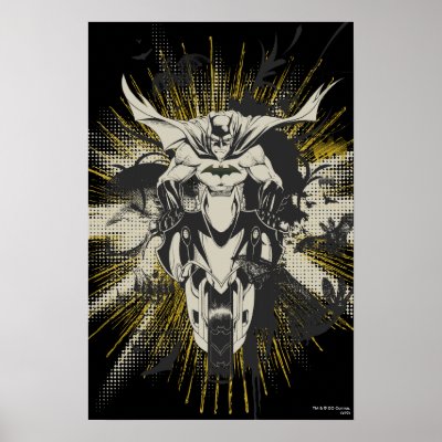 Batman on Bike Posters by batman