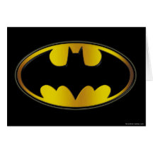 Batman Oval Logo Cards