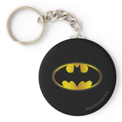 Batman Oval Logo keychains