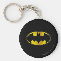 Batman Oval Logo Keychains