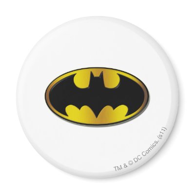 Batman Oval Logo magnets