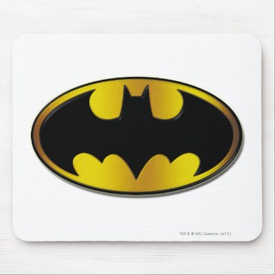 Batman Oval Logo mousepads