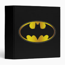 Batman Oval Logo Vinyl Binders