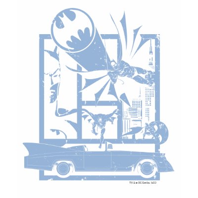 Batman - Picto Blue t-shirts