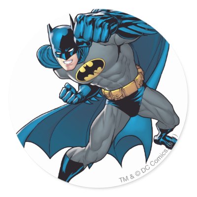 Batman Punch stickers